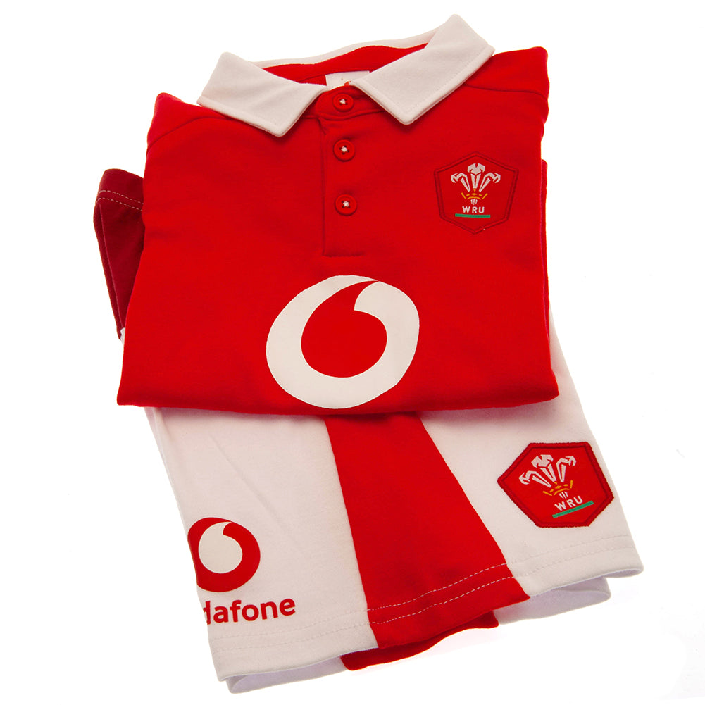 Wales RU Shirt & Short Set 3/6 mths SP