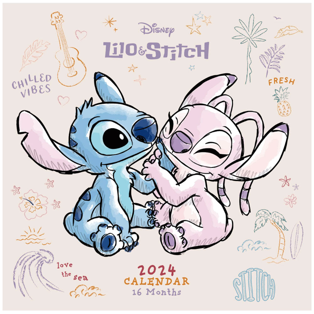 Lilo & Stitch Square Calendar 2024