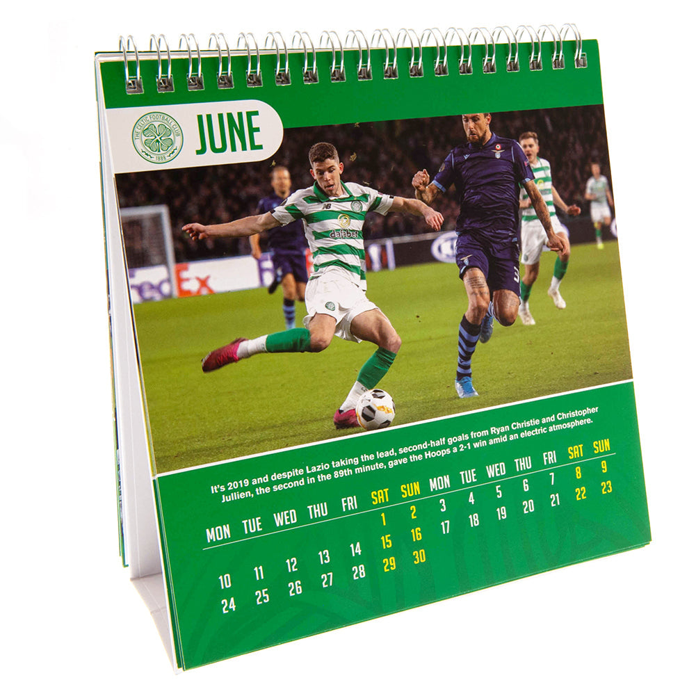 Celtic FC Desktop Calendar 2024