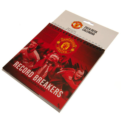 Manchester United FC Desktop Calendar 2024