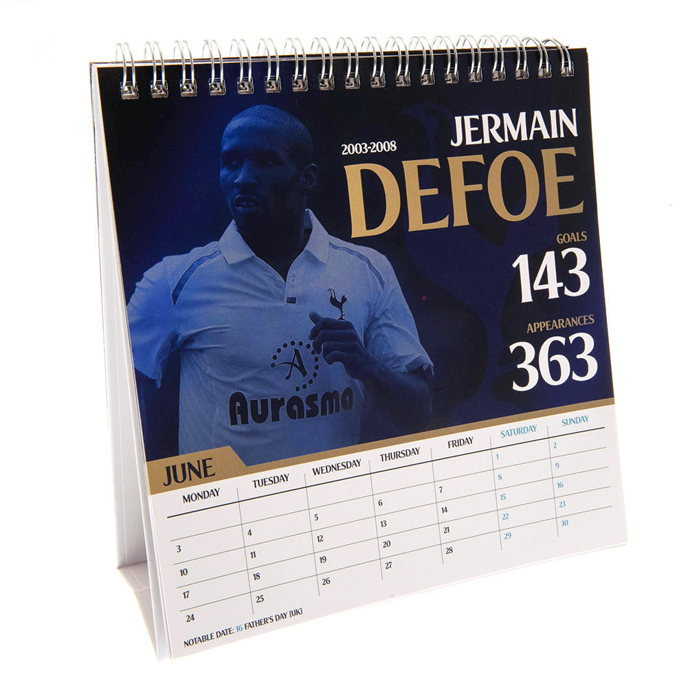 Tottenham Hotspur FC Desktop Calendar 2024