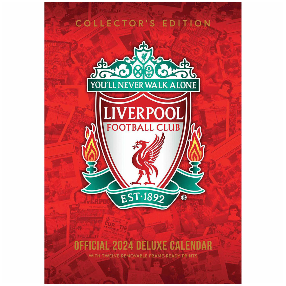 Liverpool FC Deluxe Calendar 2024