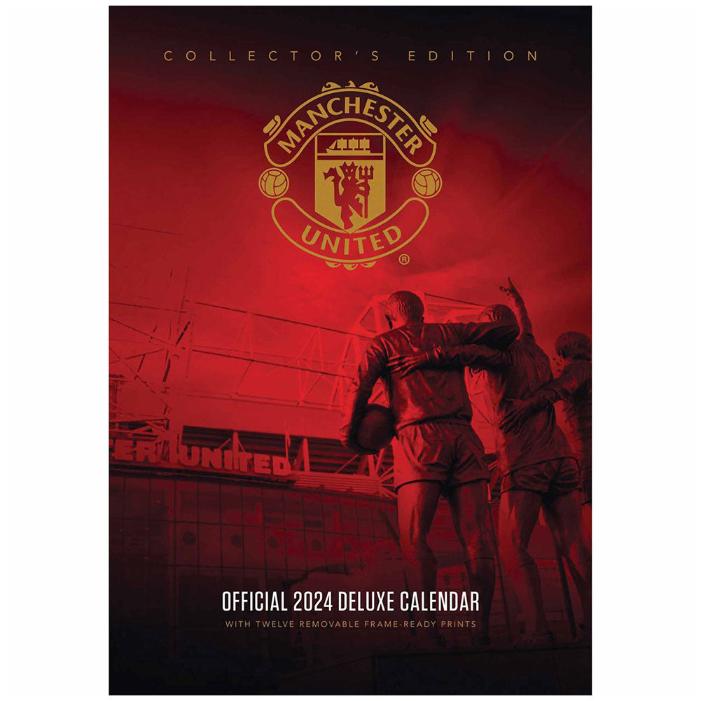 Manchester United FC Deluxe Calendar 2024