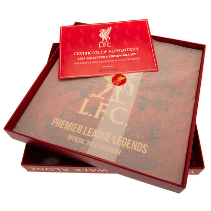 Liverpool FC Calendar & Diary Musical Gift Box 2024