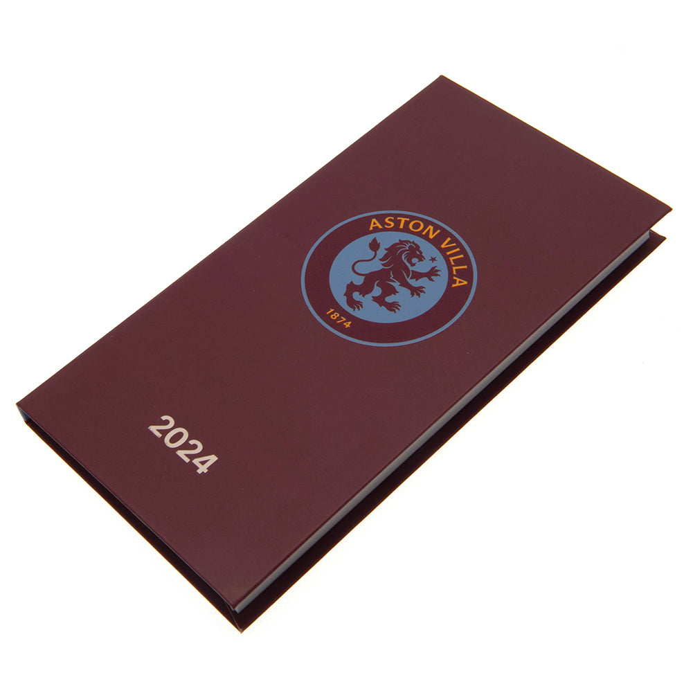 Aston Villa FC Slim Diary 2024