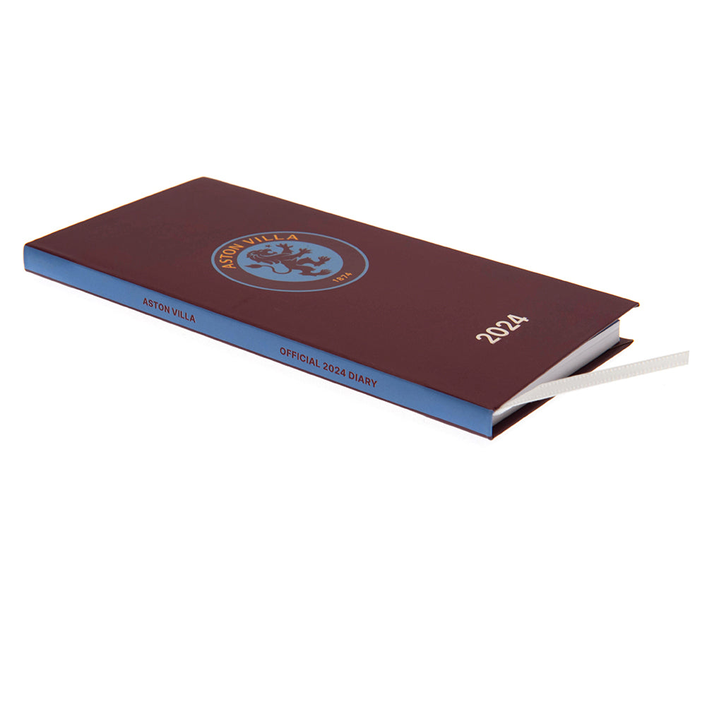 Aston Villa FC Slim Diary 2024