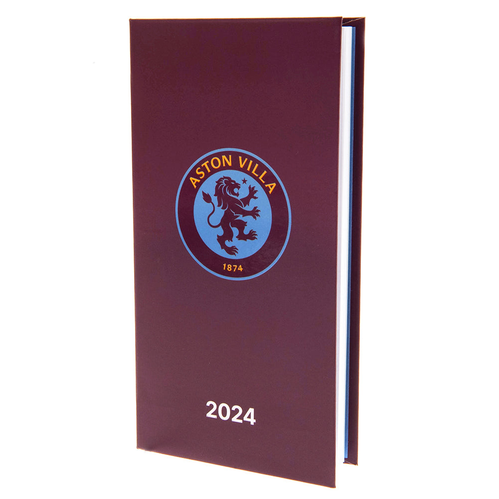 Aston Villa FC Slim Diary 2024