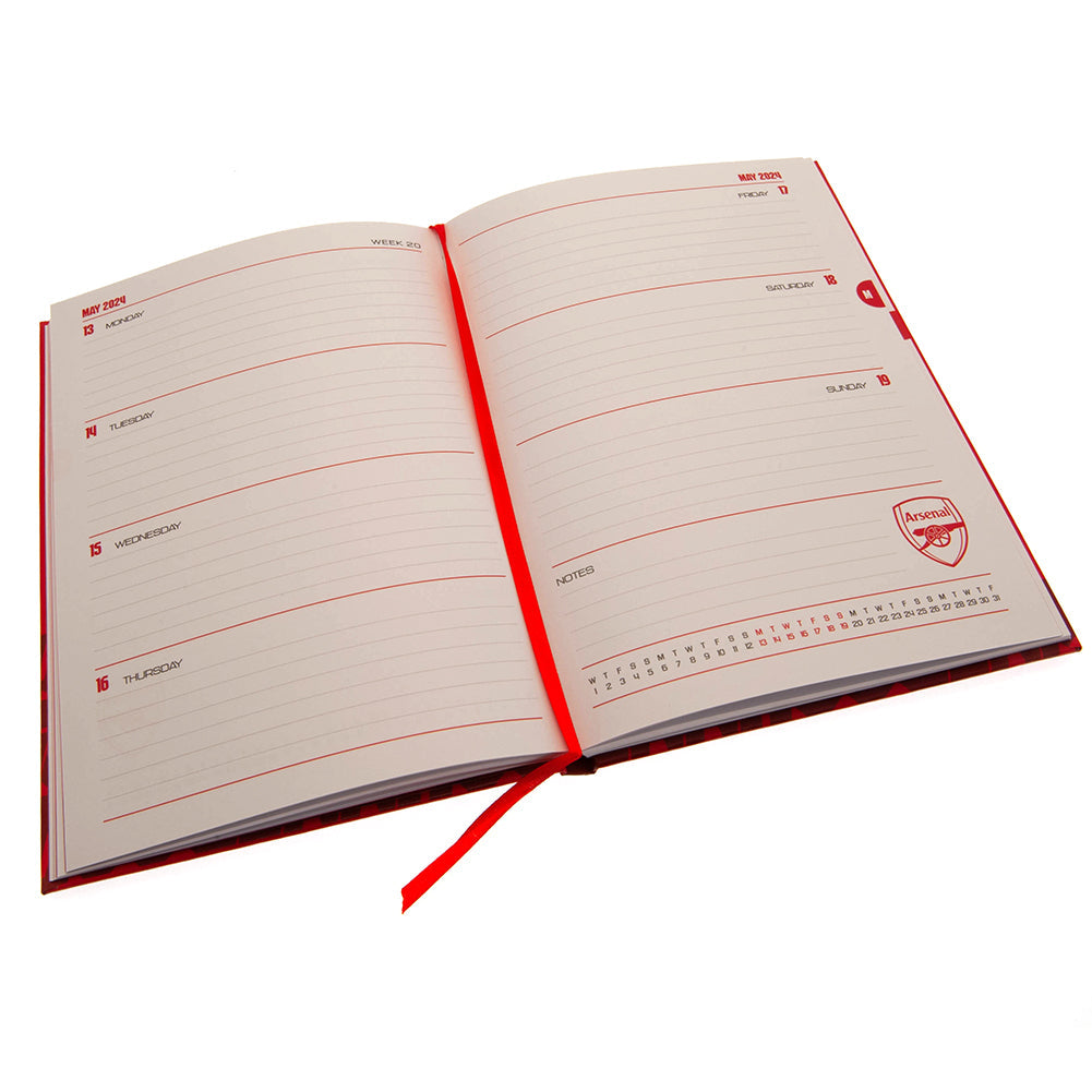 Arsenal FC A5 Diary 2024