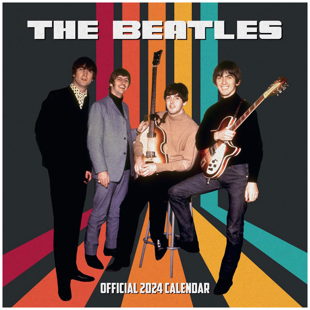 The Beatles Square Calendar 2024