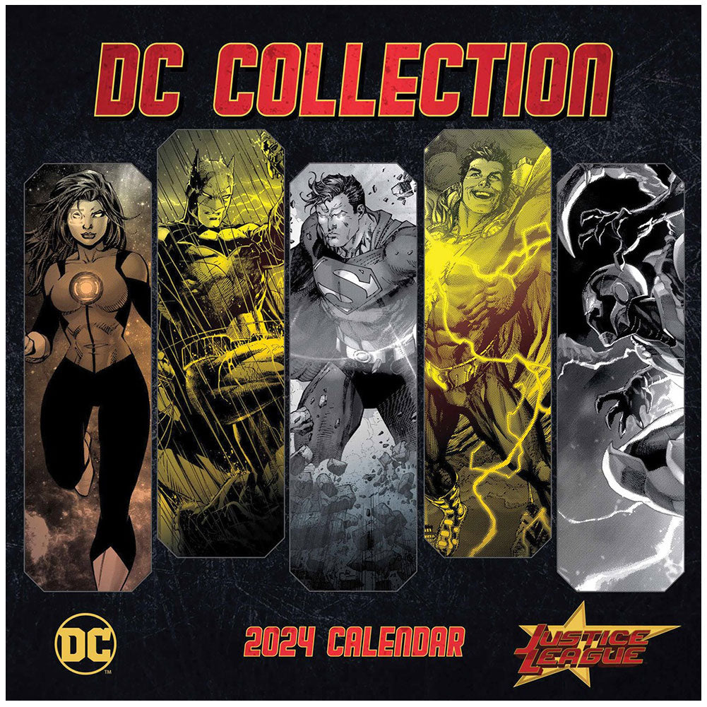 DC Comics Square Calendar 2024