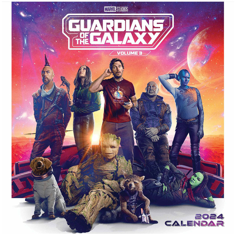 Guardians Of The Galaxy Square Calendar 2024