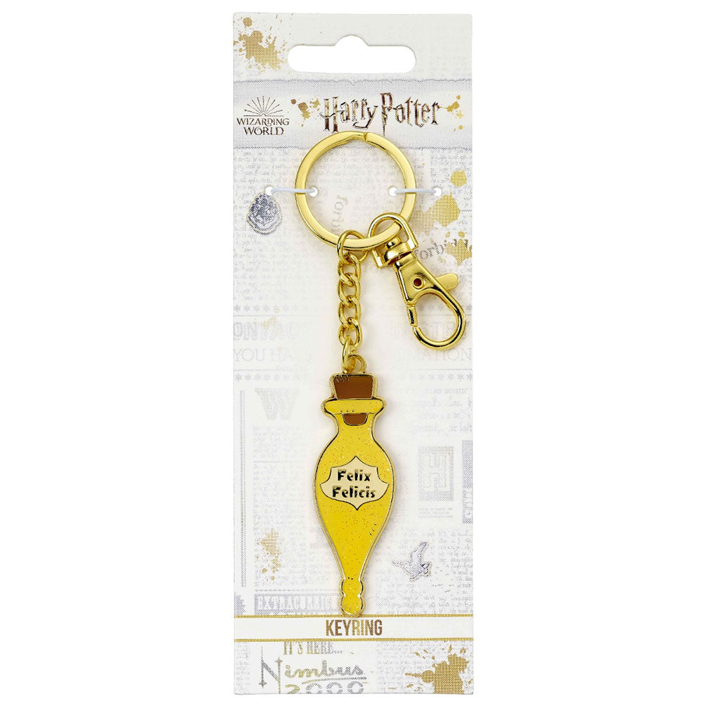 Harry Potter Charm Keyring Felix Felicis