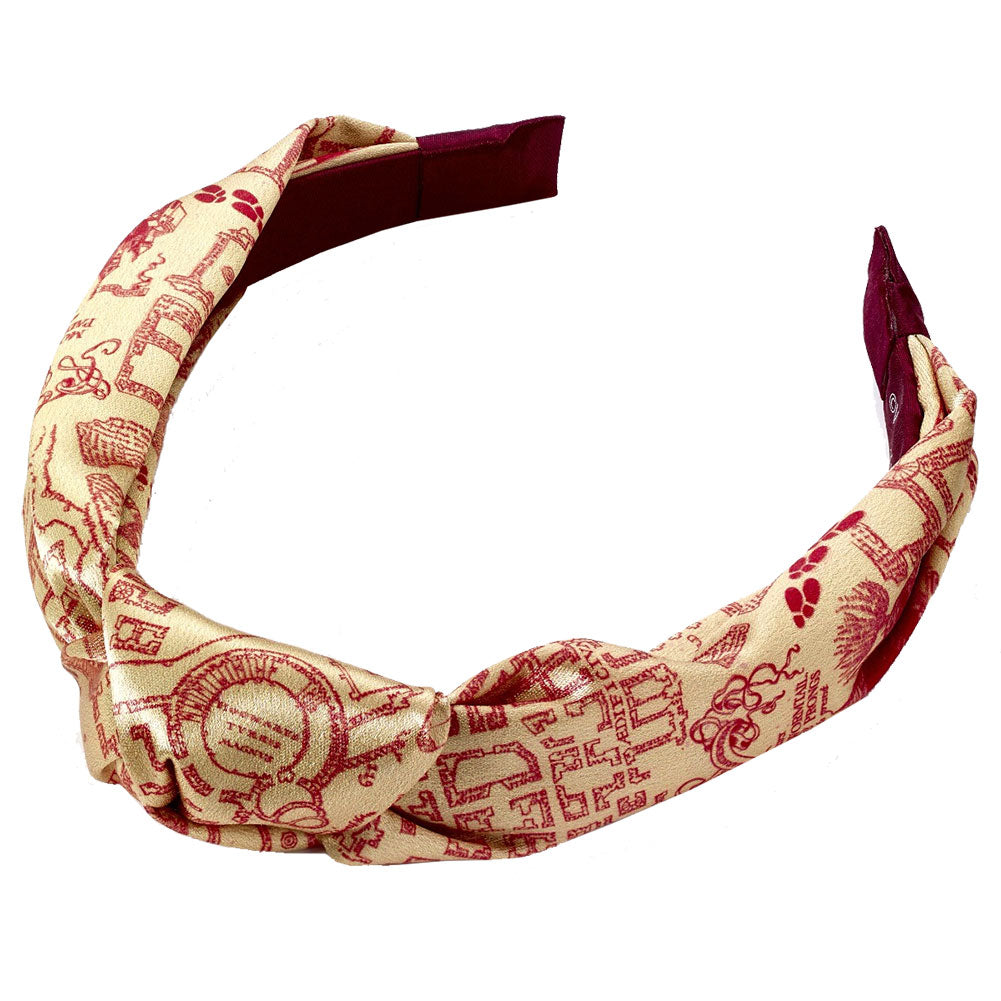 Harry Potter Knotted Headband Marauder's Map