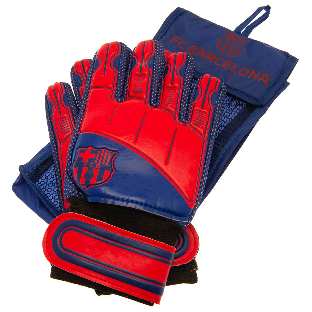 FC Barcelona Goalkeeper Gloves Kids DT