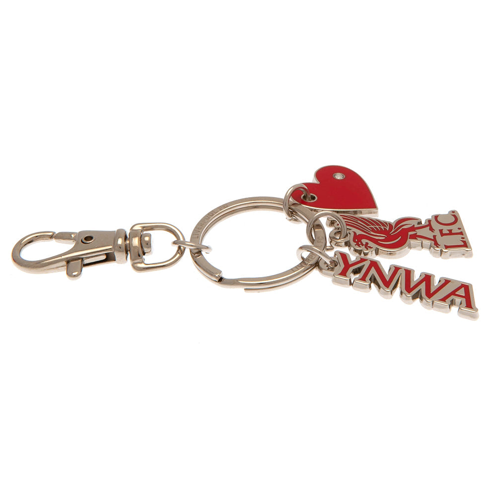 Liverpool FC Charm Keyring