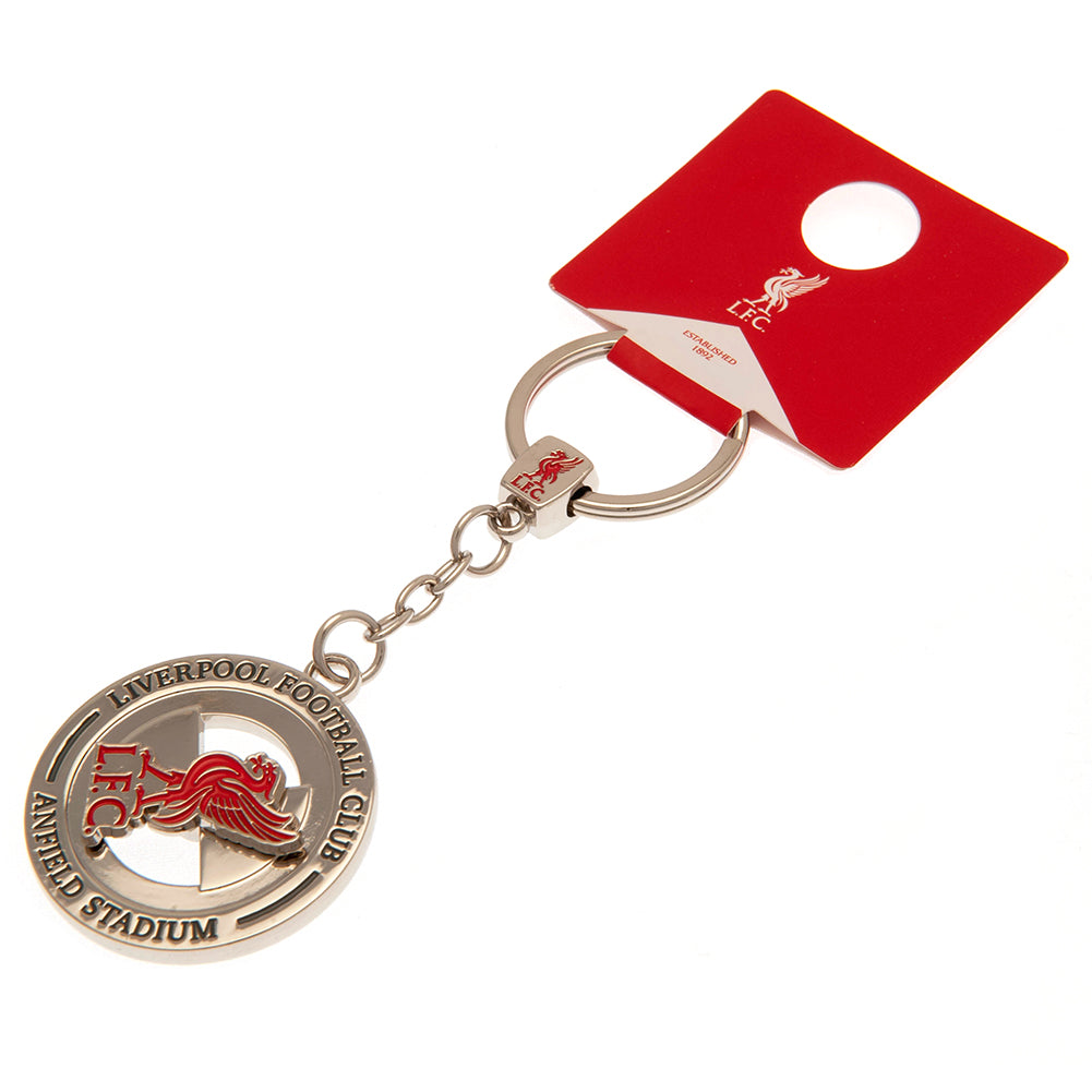 Liverpool FC Liverbird Spinner Keyring