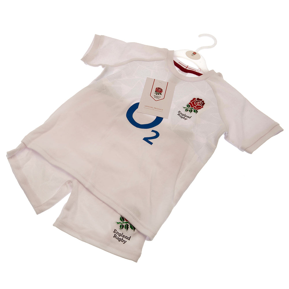 England RFU Shirt & Short Set 6/9 mths PC