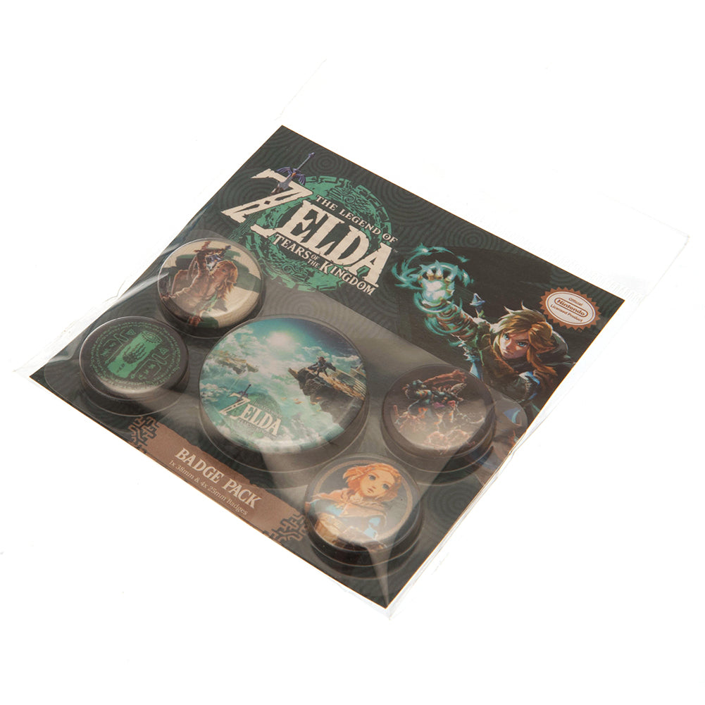 The Legend Of Zelda Button Badge Set