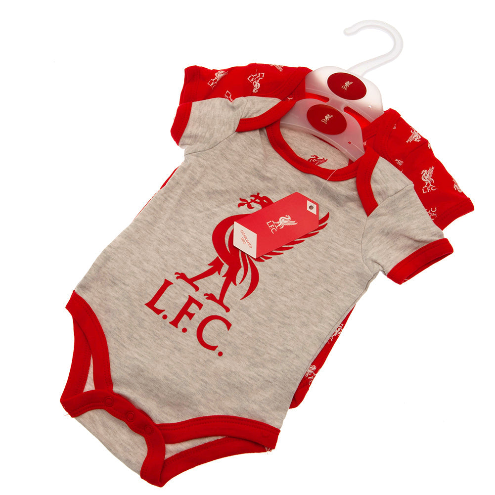 Liverpool FC 2 Pack Bodysuit 3-6 Mths RC