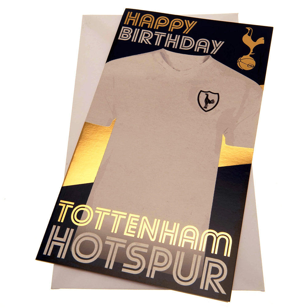 Tottenham Hotspur FC Birthday Card Retro