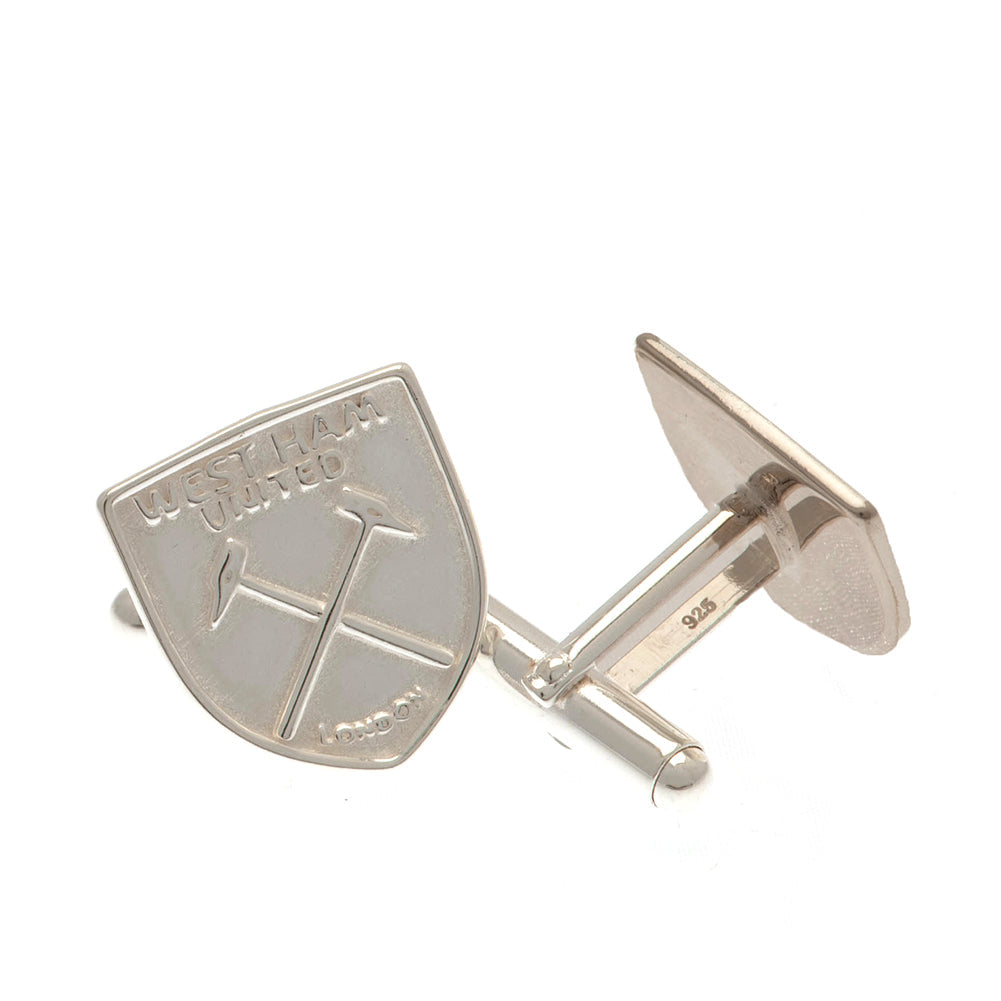 West Ham United FC Sterling Silver Cufflinks