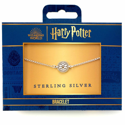 Harry Potter Sterling Silver Charm Bracelet Time Turner