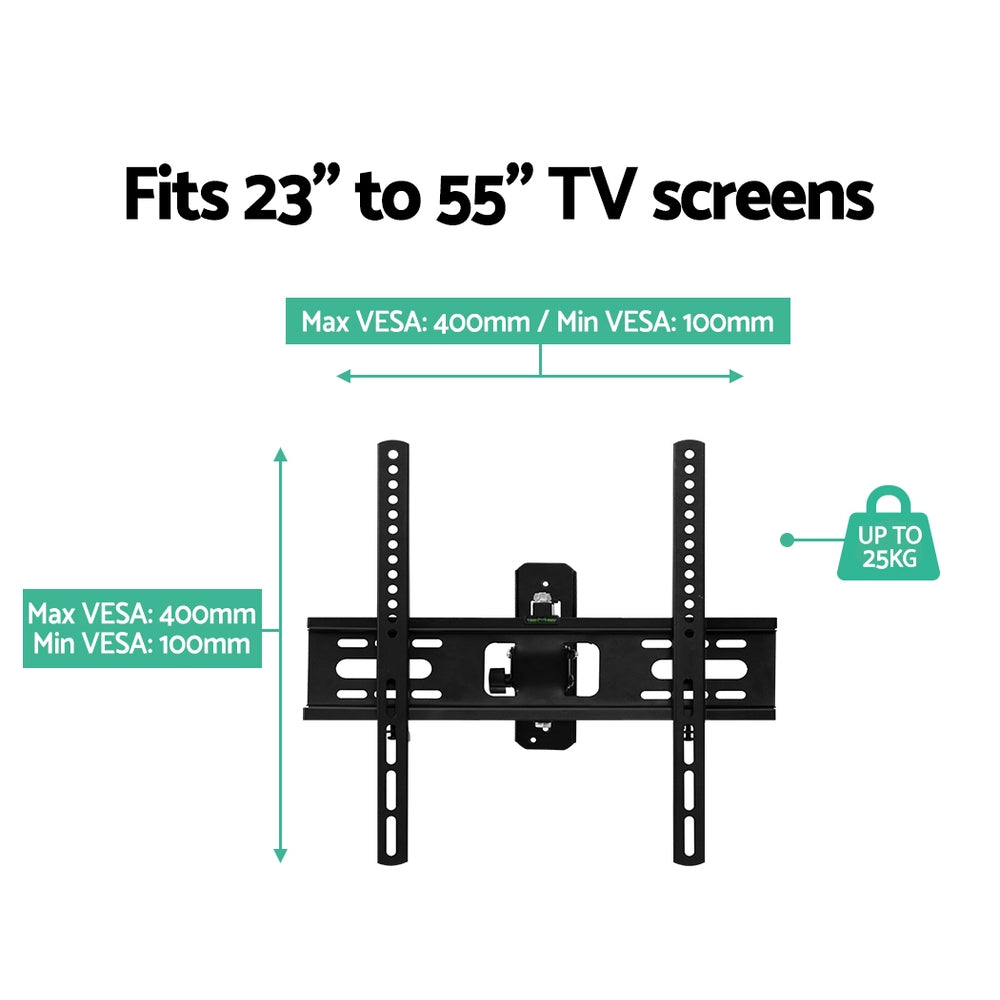 Artiss TV Wall Mount Bracket for 23"-55" LED LCD TVs Full Motion Strong Arms