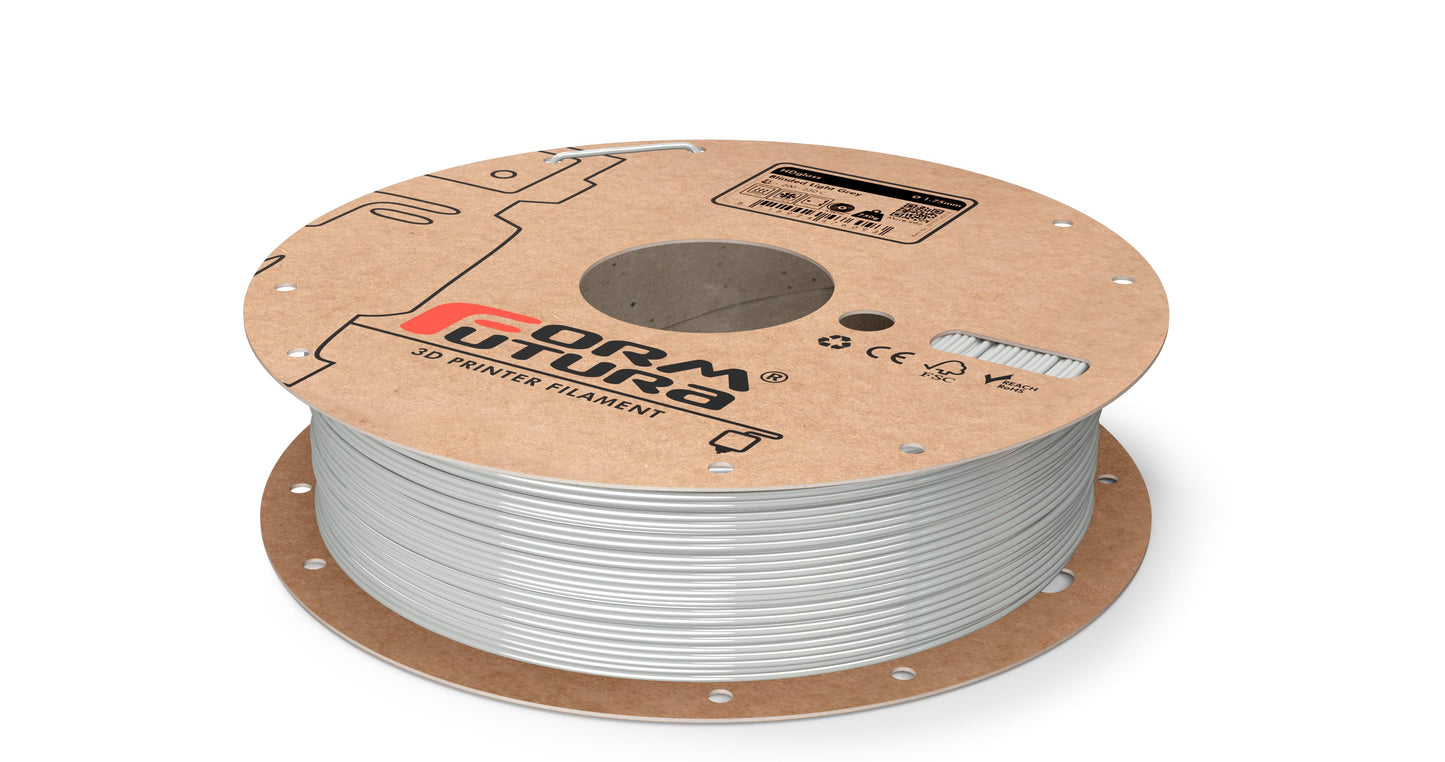 PETG Filament HDglass 1.75mm Blinded Light Grey 2300 gram 3D Printer Filament