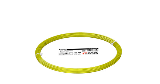 PETG Filament HDglass 1.75mm Fluor Yellow Stained 50 gram 3D Printer Filament