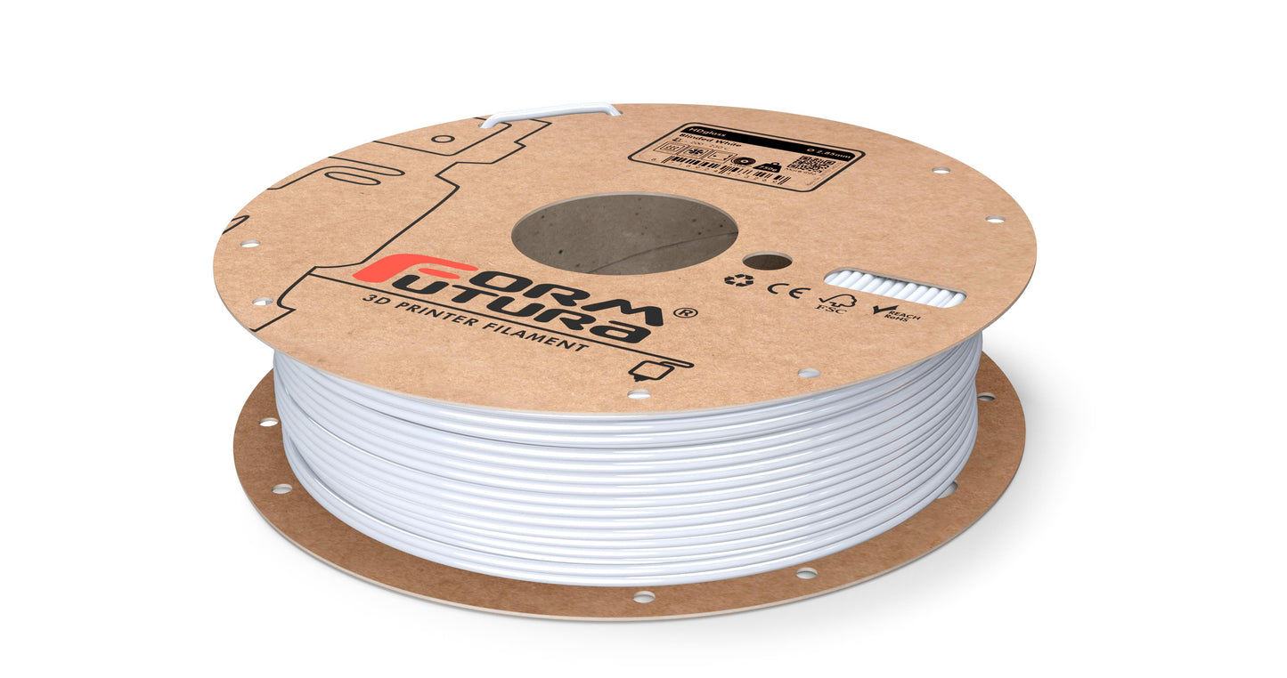 PETG Filament HDglass 2.85mm Blinded White 2300 gram 3D Printer Filament