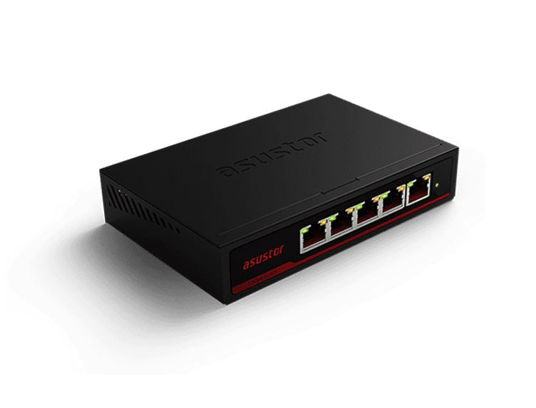 ASUSTOR ASW205T Efficient 2.5-Gigabit Ethernet