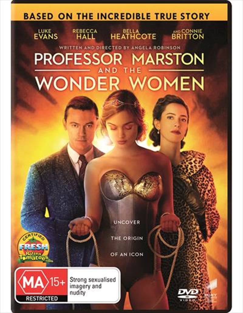 Professor Marston And The Wonder Women DVD