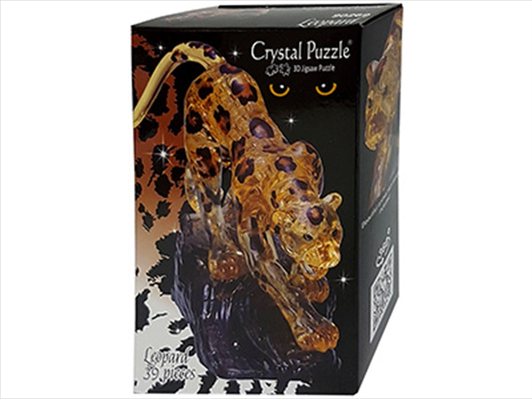 Leopard 3d Crystal Puzzle