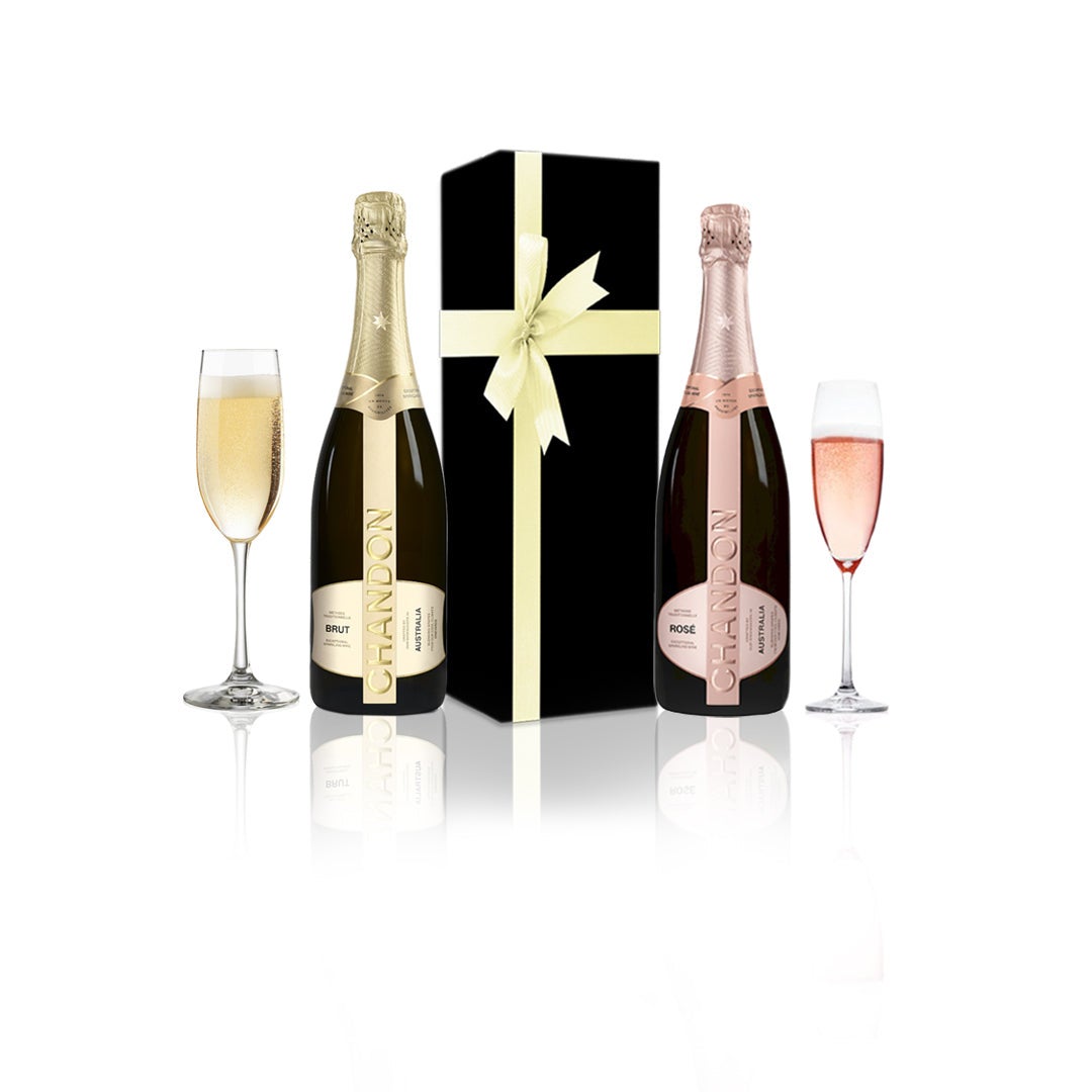 Chandon Gift Box - Chandon Brut & Chandon Rose 750ml