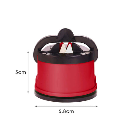 Kitchen Knife Sharpener Suction Grip for Knives Blades Scissors - Sharpening Tools