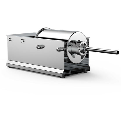 3L Manual Horizontal Sausage Filler - Stainless Stuffer Meat Press Machine