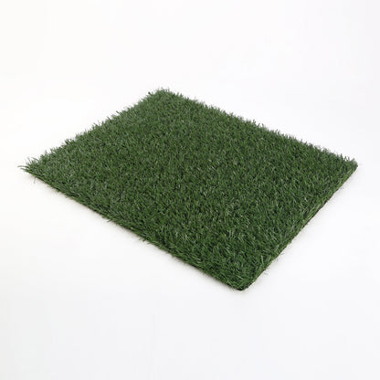 2 Grass Mat 63.5cm x 38cm for Pet Dog Potty Tray Training Toilet