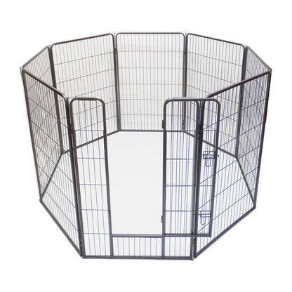 YES4PETS  4 Panel 120 cm Heavy Duty Pet Dog Cat Rabbit Exercise Extension Playpen Puppy Rabbit Fence