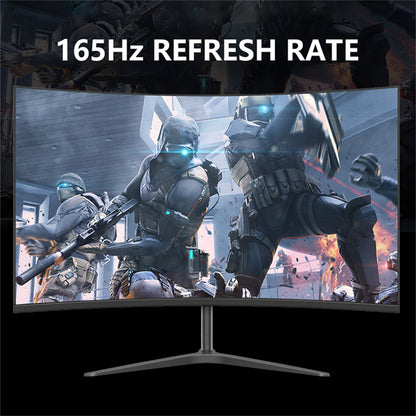 27" Curved LED Panel 2560x1440p Refresh Rate 165HZ Monitor Aspect Ratio 16:9