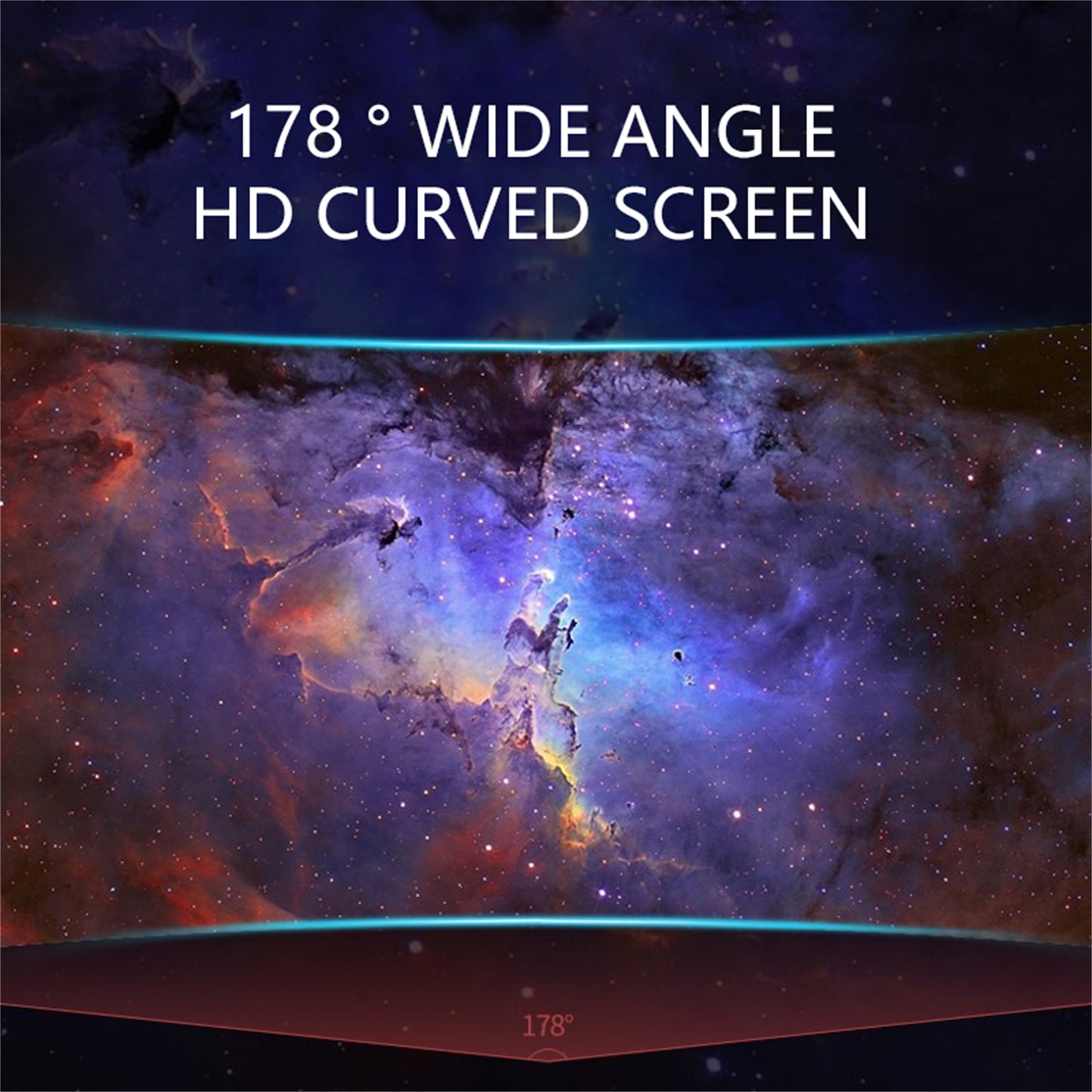 27" Curved LED Panel 2560x1440p Refresh Rate 165HZ Monitor Aspect Ratio 16:9