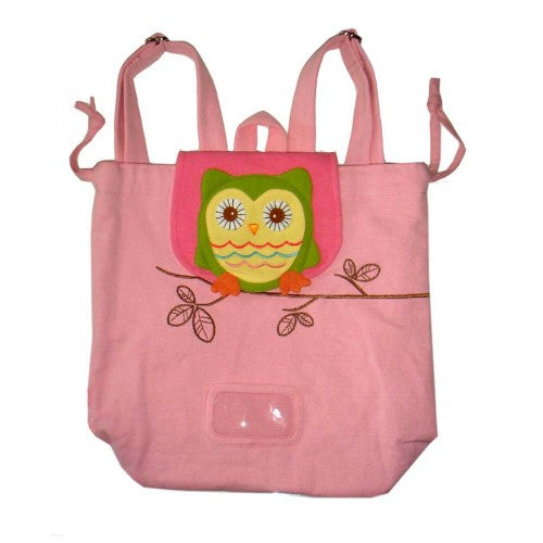 Owl Swim Bag Pinic Bag Pink