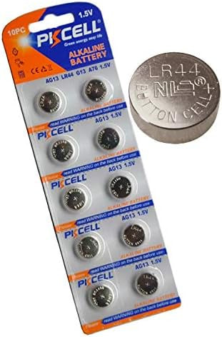 Button Cell Battery [10 pack] SR44W LR44 A76 AG13