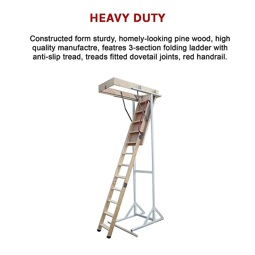 Attic Loft Ladder - 2700mm to 3050mm