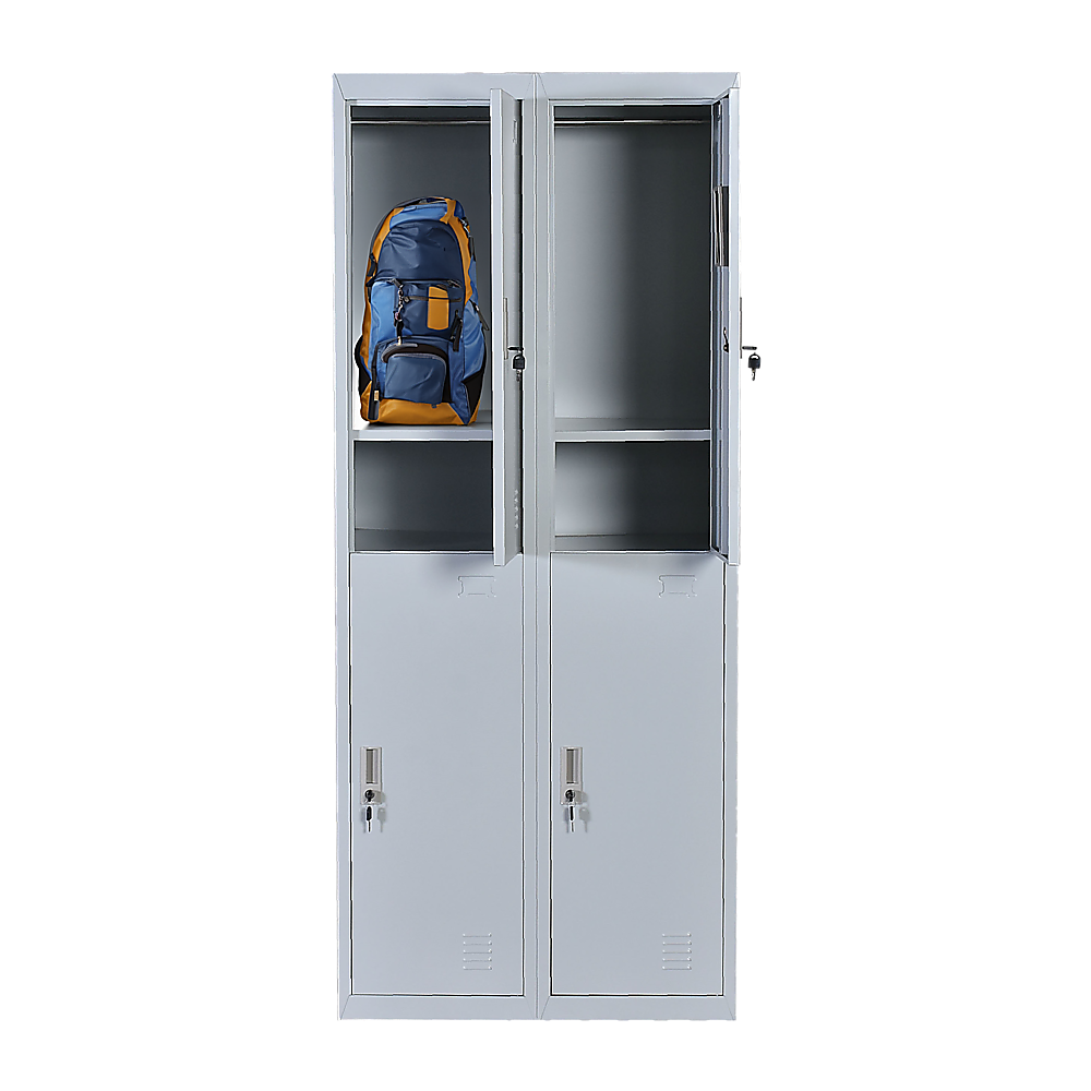 Four-Door Office Gym Shed Storage Locker