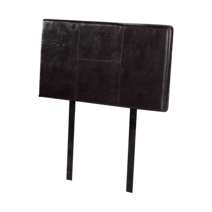 PU Leather Single Bed Headboard Bedhead - Brown