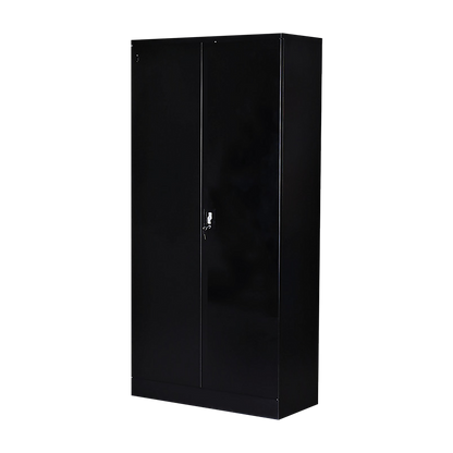 Two-Door Shelf Office Gym Filing Storage Locker Cabinet Safe