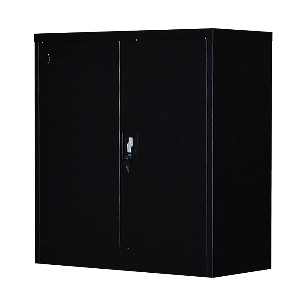 Two-Door Shelf Office Gym Filing Storage Locker Cabinet Safe