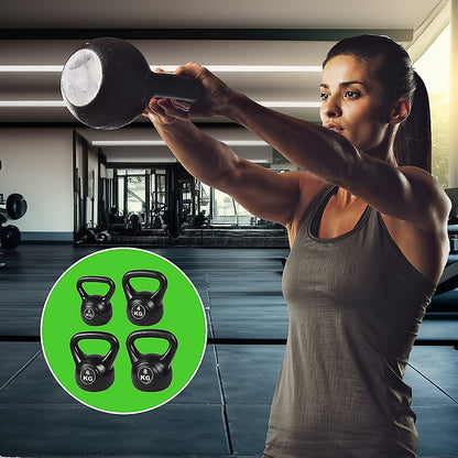 4pcs Exercise Kettle Bell Weight Set 20KG