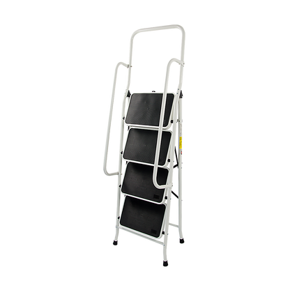 Foldable Non Slip 4 Step Steel Ladder