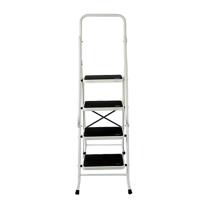 Foldable Non Slip 4 Step Steel Ladder